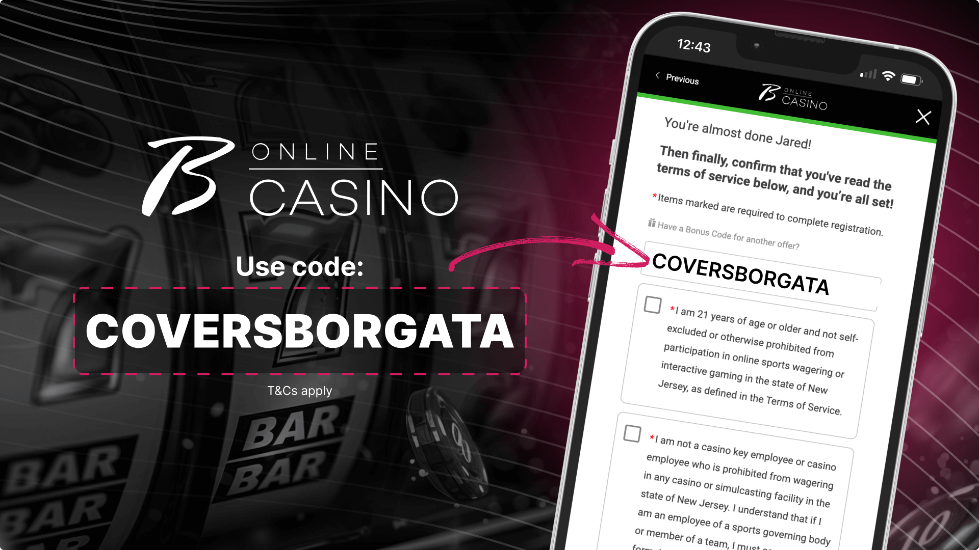 Borgata Casino Bonus Code